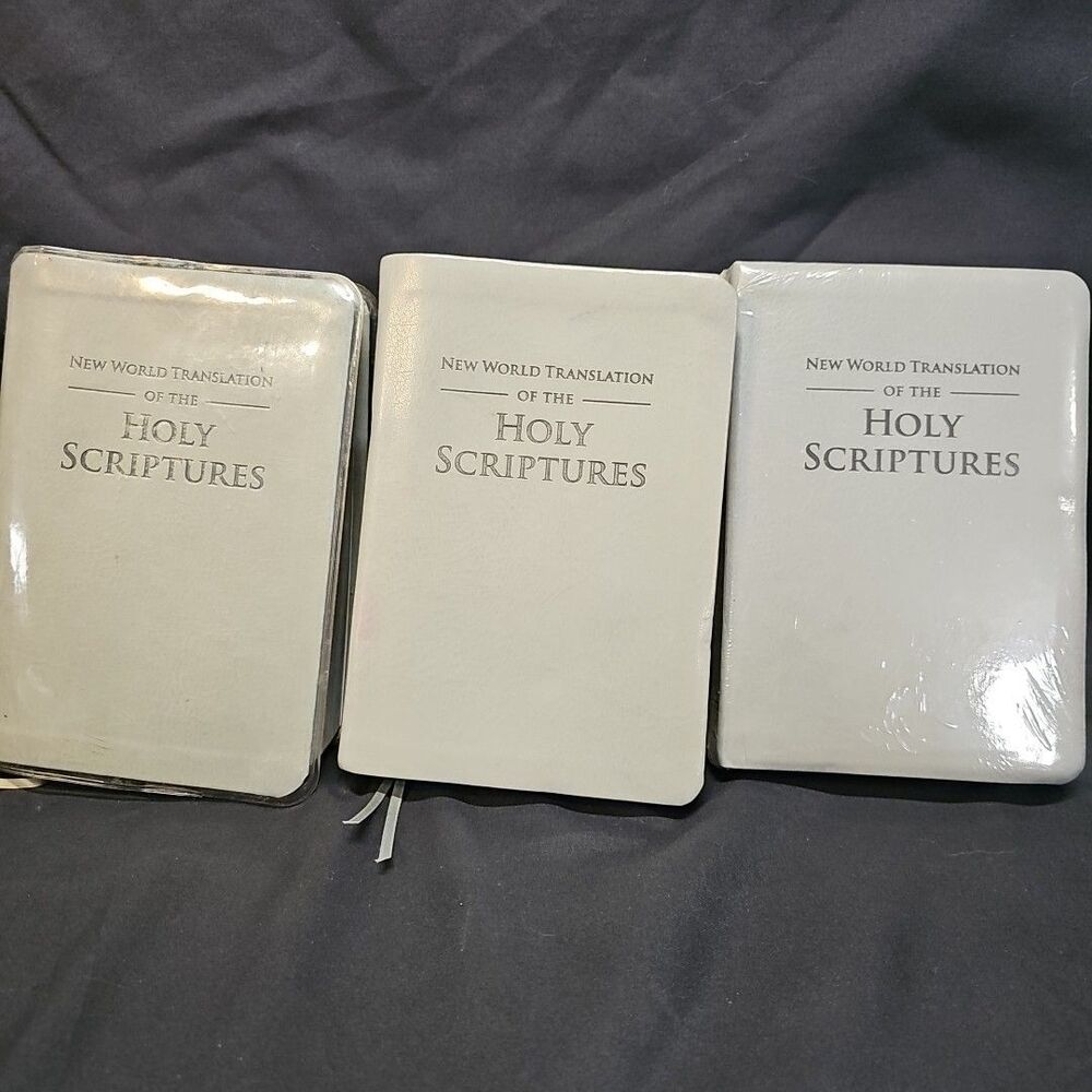 3 Watchtower New World Translation Of The Holy Scriptures ( 1 Sealed)